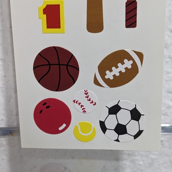 Vintage Mrs Grossman's Sports Sticker Sheet, 1983 - Picture 2 of 7